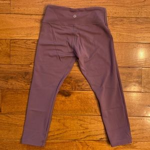 Cropped lululemon leggings